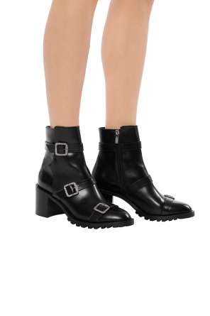 Buty za kostkę na obcasie 'hank', zdjęcie 2 Buty za kostkę na obcasie 'hank' od Jimmy Choo